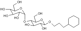 3-Cyclohexylpropyl-4-O-(α-D-glucopyranosyl)-β-D-glucopyranoside