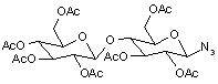 2-3-6-2’-3’-4’-6’-Hepta-O-acetyl-β-D-cellobiosyl azide