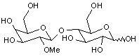 4-O-(2-O-Methyl-β-D-galactopyranosyl)-D-glucopyranose