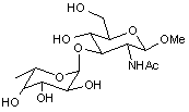 Methyl 2-acetamido-2-deoxy-3-O-(α-L-fucopyranosyl)-β-D-glucopyranoside
