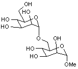 Methyl 6-O-(α-D-mannopyranosyl)-α-D-mannopyranoside