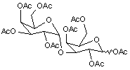 1-2-4-6-Tetra-O-acetyl-3-O-(2-3-4-6-tetra-O-acetyl-α-D-galactopyranosyl)-D-galactopyranose