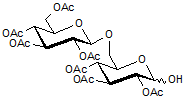 2-3-4-Tri-O-acetyl-6-O-(2-3-4-6-tetra-O-acetyl-β-D-glucopyranosyl)-D-glucopyranose