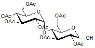 1-2-3-Tri-O-acetyl-4-O-(2-3-4-6-tetra-O-acetyl-α-D-glucopyranosyl)-β-D-glucopyranose