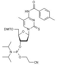 2’-Deoxy-5’-O-DMT-2-thio-N4-toluoylthymidine 3’-CE phosphoramidite