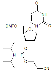 2’-Deoxy-5’-O-DMT-uridine 3’-CE phosphoramidite