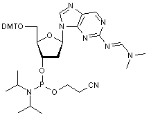 N2-DMF-9-(2’-deoxy-5’-O-DMT-β-D-ribofuranosyl)purine 3’-CE phosphoramidite