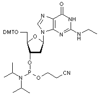 2’-Deoxy-5’-O-DMT-N2-ethylguanosine 3’-CE phosphoramidite