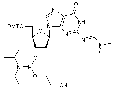 2’-Deoxy-N2-DMF-5’-O-DMT-guanosine 3’-CE phosphoramidite