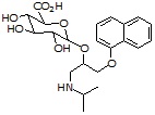 Propranolol-2-O-Î²-glucuronide