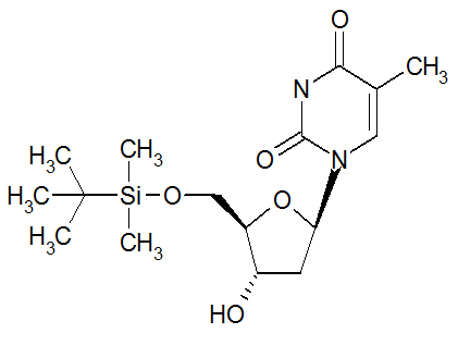 5’-O-tert-butyldimethylsilyl-thymidine