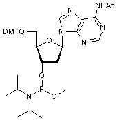N6-Acetyl-2’-deoxy-5’-O-DMT-adenosine 3’-Me phosphonamidite