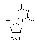 3’-O-Acetyl-2’-deoxy-2’-fluoro-5-methyluridine