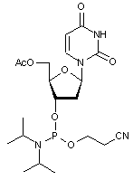 5’-O-Acetyl-2’-deoxyuridine 3’-CE phosphoramidite