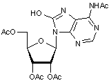 N6-Acetyl-2’,3’,5’-tri-O-acetyl-8-hydroxyadenosine
