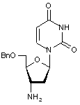 3’-Amino-5’-O-benzyl-2’,3’-dideoxyuridine