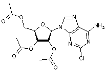  2’,3’,5-Tri-O-acetyl-2-chloroadenosine
