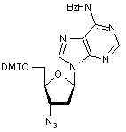 3’-Azido-N6-benzoyl-5’-O-DMT-2’,3’-dideoxyadenosine