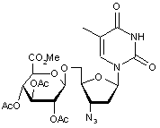 3’-Azido-3’-deoxythymidine 2,3,4-tri-O-acetyl-β-D-glucuronide methyl ester