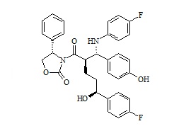 Ezetimibe Deprotected Impurity ((S)-3-(2R, 5S)-5-(4-Fluorophenyl)-2-[(S)-(4-Fluorophenylamino)-(4-OH-phenyl)methyl]-5-O