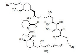 Everolimus O-Desmethyl Impurity (Mixture of Diastereomers)