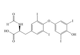 N-Formyl-O-(4-hydroxy-3,5-diiodophenyl)-3,5-diiodo-l-tyrosine