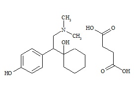 Desvenlafaxine (O-Desmethyl Venlafaxine) Succinate Monohydrate