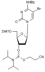 N4-Benzoyl-5-bromo-2’-deoxy-5’-O-DMT-cytidine 3’-CE phosphoramidite