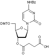 N4-Benzoyl-2’-deoxy-5’-O-DMT-cytidine 3’-O-succinate