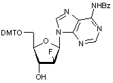 N6-Benzoyl-9-(2’-deoxy-5’-O-DMT-2’-fluoro-β-D-arabinofuranosyl)adenine
