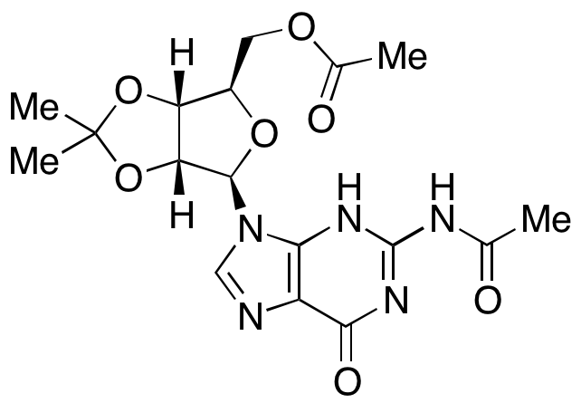 N-Acetyl-2’,3’-O-isopropylidene-guanosine 5’-acetate