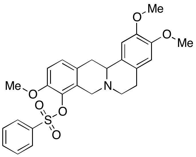 9-O-Benzenesulfonyl (±)-Tetrahydropalmatrubine