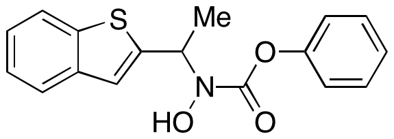 N-(1-Benzo[b]thien-2-yl-ethyl)-N-hydroxy O-phenyl Carbamate