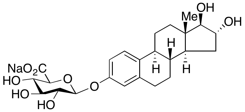 Estriol 3-O- β-D-Glucuronide Sodium Salt