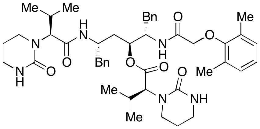 Lopinavir 4-O-Tetrahydropyrimidin-2-(1H)-onyl-L-valinate