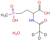 N-Acetyl-d<sub>3</sub>-DL-glufosinate H2O