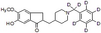 6-O-Desmethyl donepezil-d<sub>7</sub>