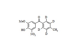 3-O-Methyl Tolcapone-d<sub>4</sub>