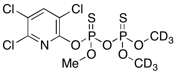 O,O,O-Trimethyl-d<sub>6</sub>-O-(3,5,6-trichloro-2-pyridinyl)diphosphosrodithioate